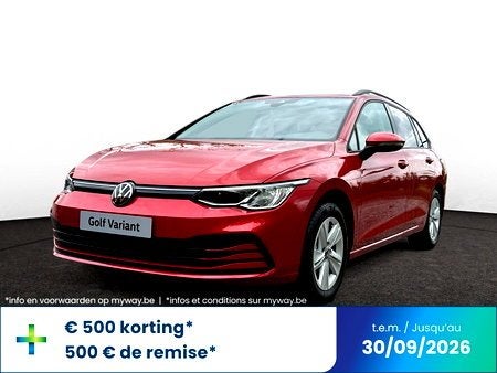 Volkswagen Golf VIII SW Golf Wagon Life 1.5 l eTSI GPF 110 k, Auto's, Volkswagen, Break, Golf, Zilver of Grijs, 123 g/km