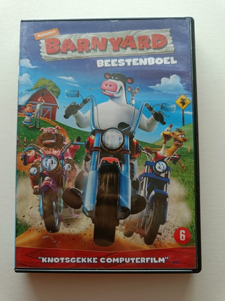Nickelodeon DVD - Barnyard / Beestenboel (Origineel), Ophalen, Europees, Tekenfilm, Vanaf 6 jaar