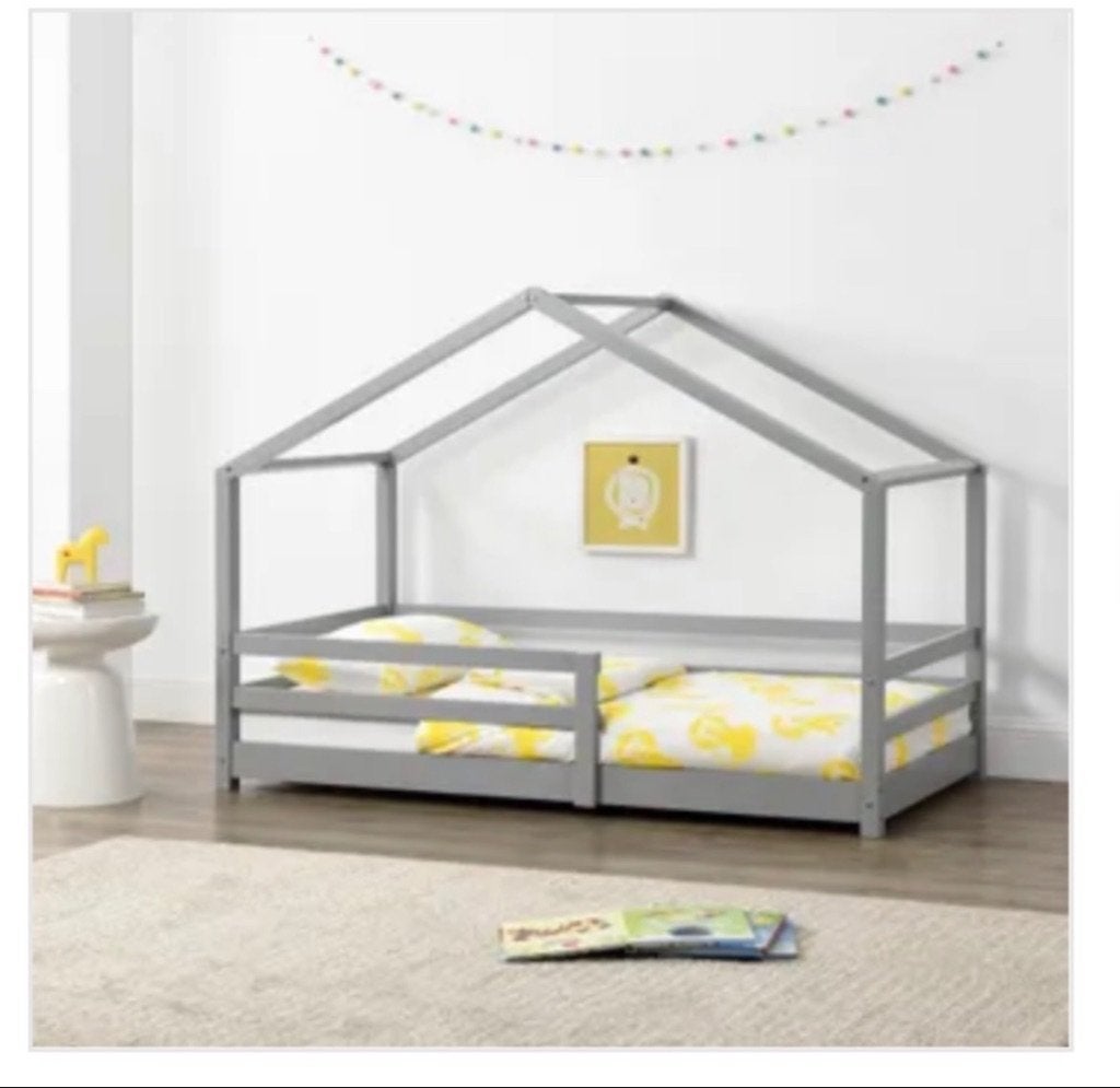Lit cabane, 70 à 85 cm, Sommier à lattes, Enlèvement, Utilisé