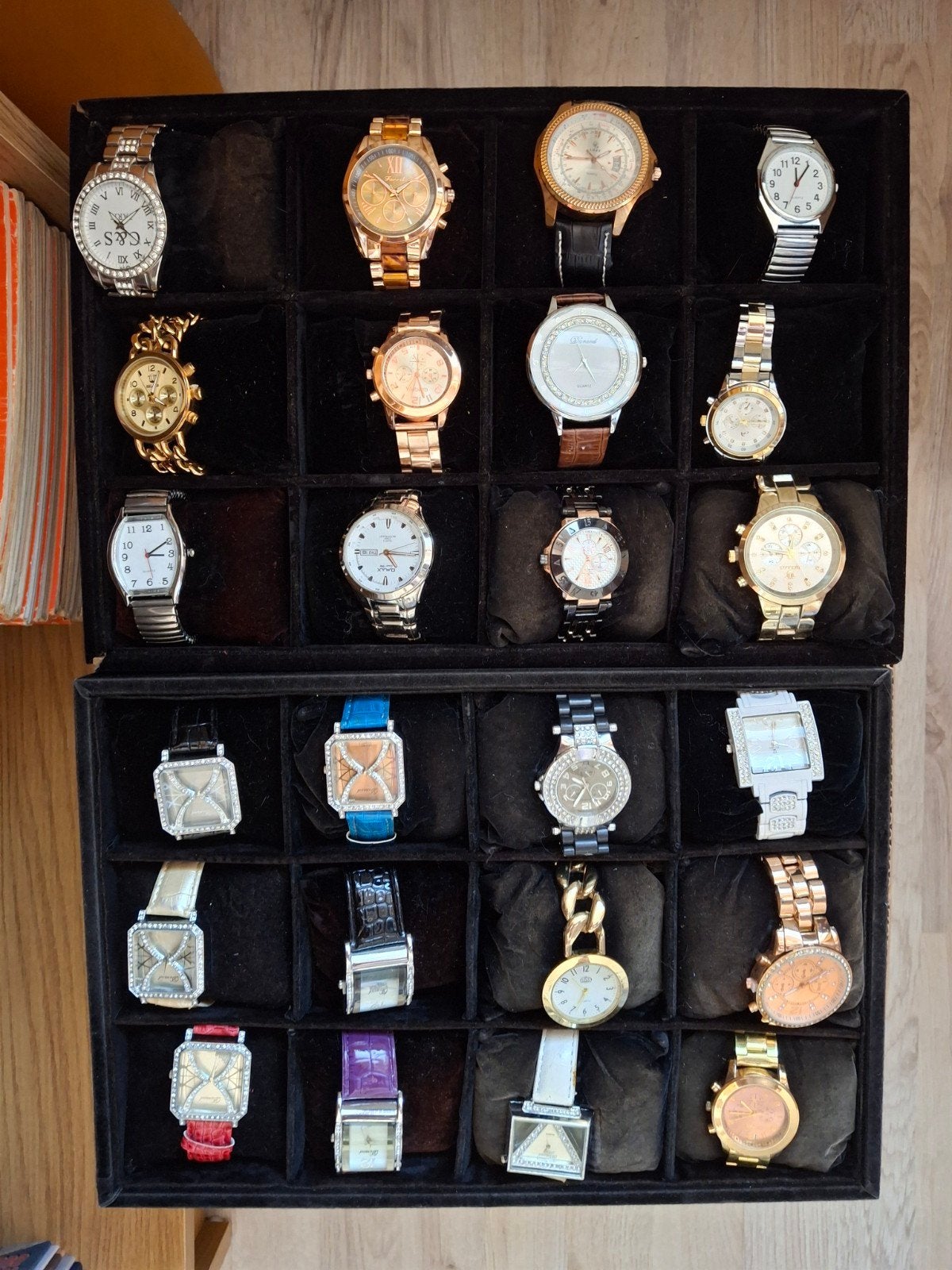 horloges, Ophalen