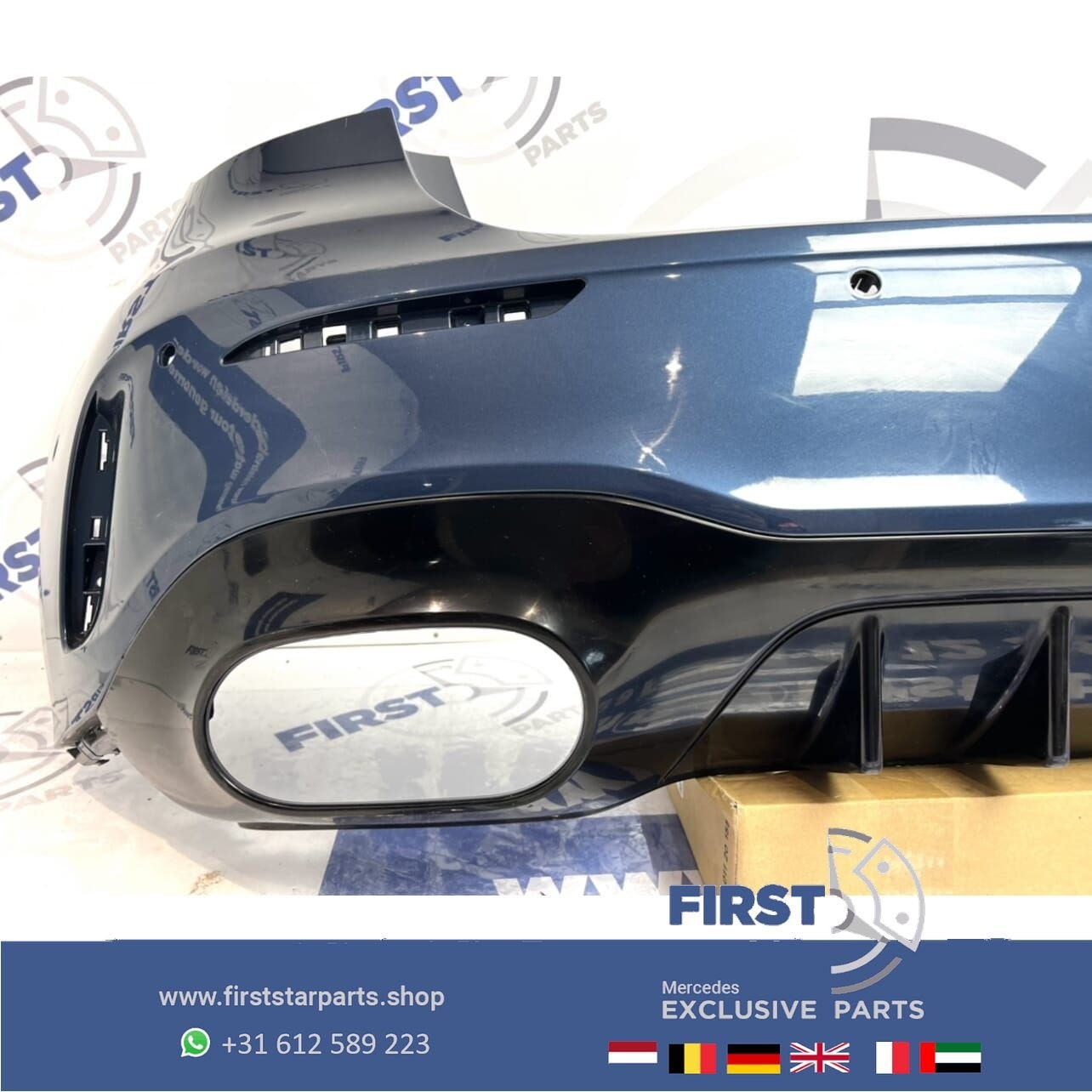 W177 A KLASSE 2024 FACELIFT A45 S AMG ACHTERBUMPER  Originee, Arrière, Utilisé, -, -