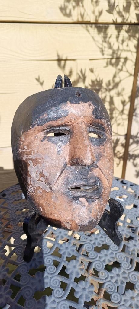 Antiek Afrikaans stammen masker, Ophalen of Verzenden