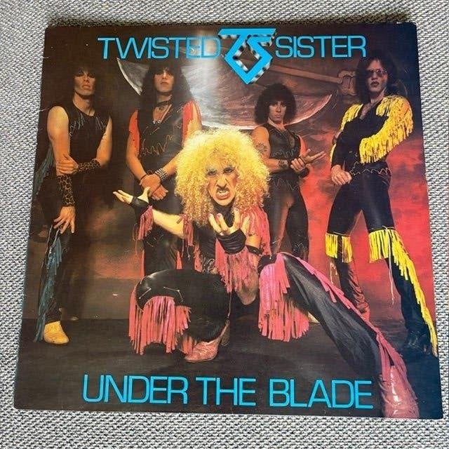 Vinyl Heavy Metal LP - Twisted Sister - Under The Blade, Cd's en Dvd's, Vinyl | Hardrock en Metal, Ophalen of Verzenden, Heavy metal