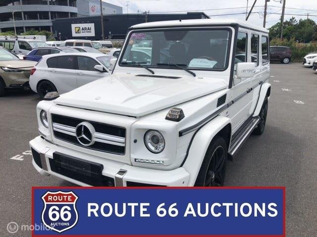 Mercedes-Benz G 55 AMG Kompressor | 2005 | Route 66 Auctions, Auto's, Gebruikt, G-Klasse, Zwart, Bedrijf