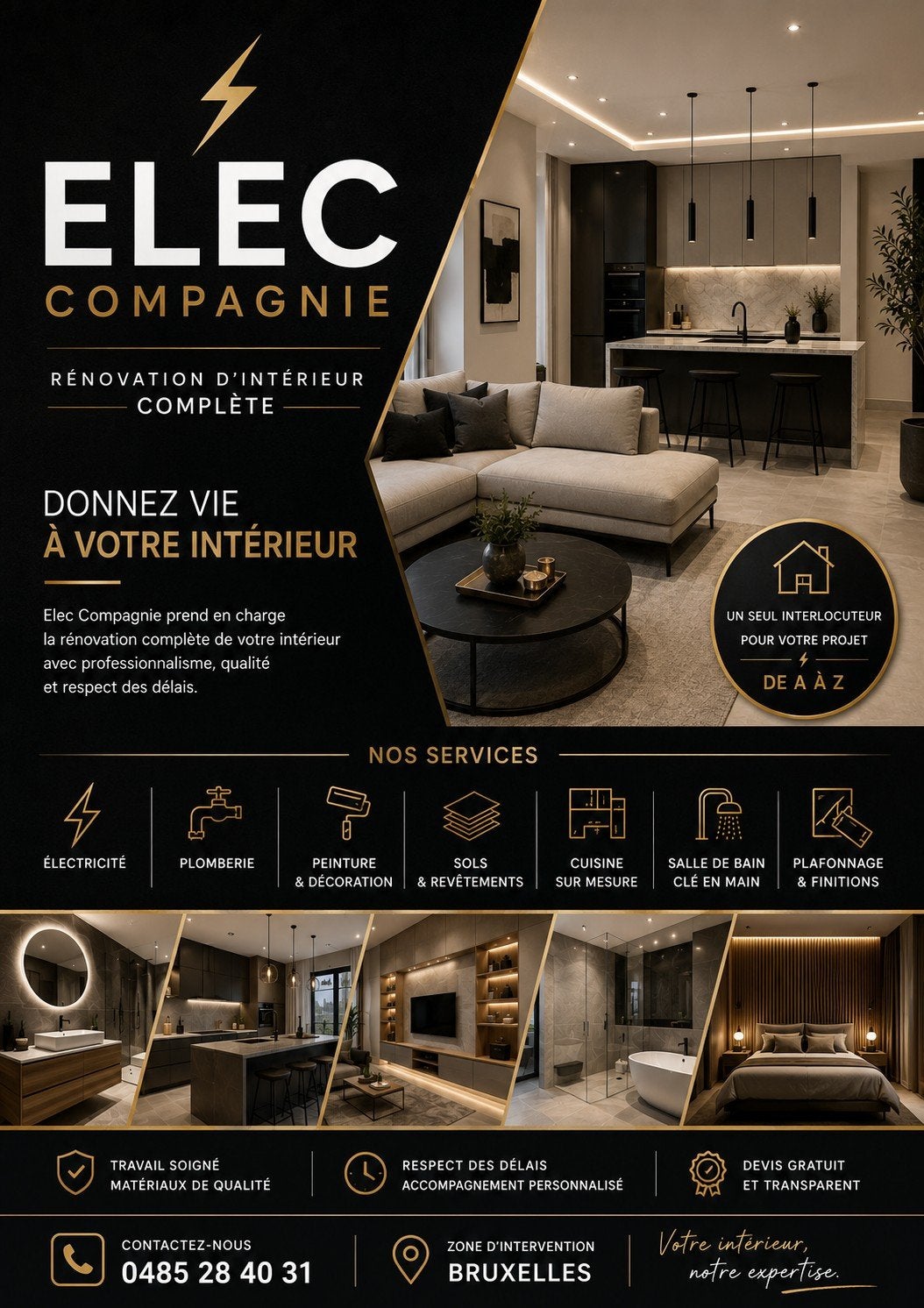 Rénovation complète d' intérieur, Offres d'emploi