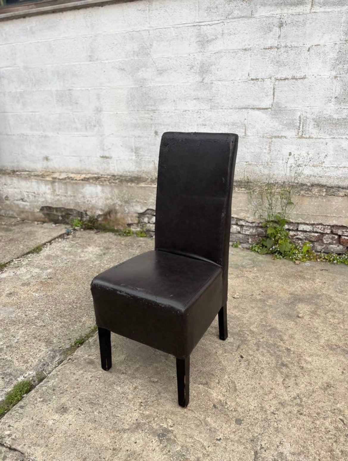 Lot de chaise rouge bordeaux et noir, Enlèvement, Utilisé, Bois