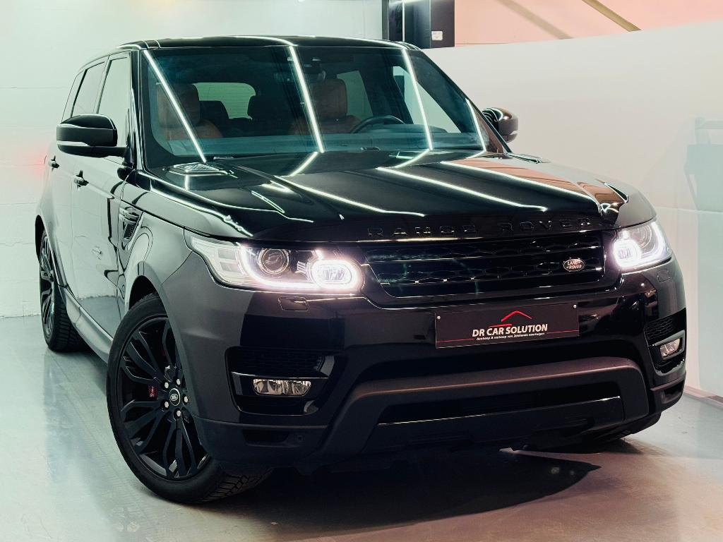 Range Rover Sport HSE 3.0 V6 full option lane assist panodak, Automaat, Euro 6, Zwart, Leder