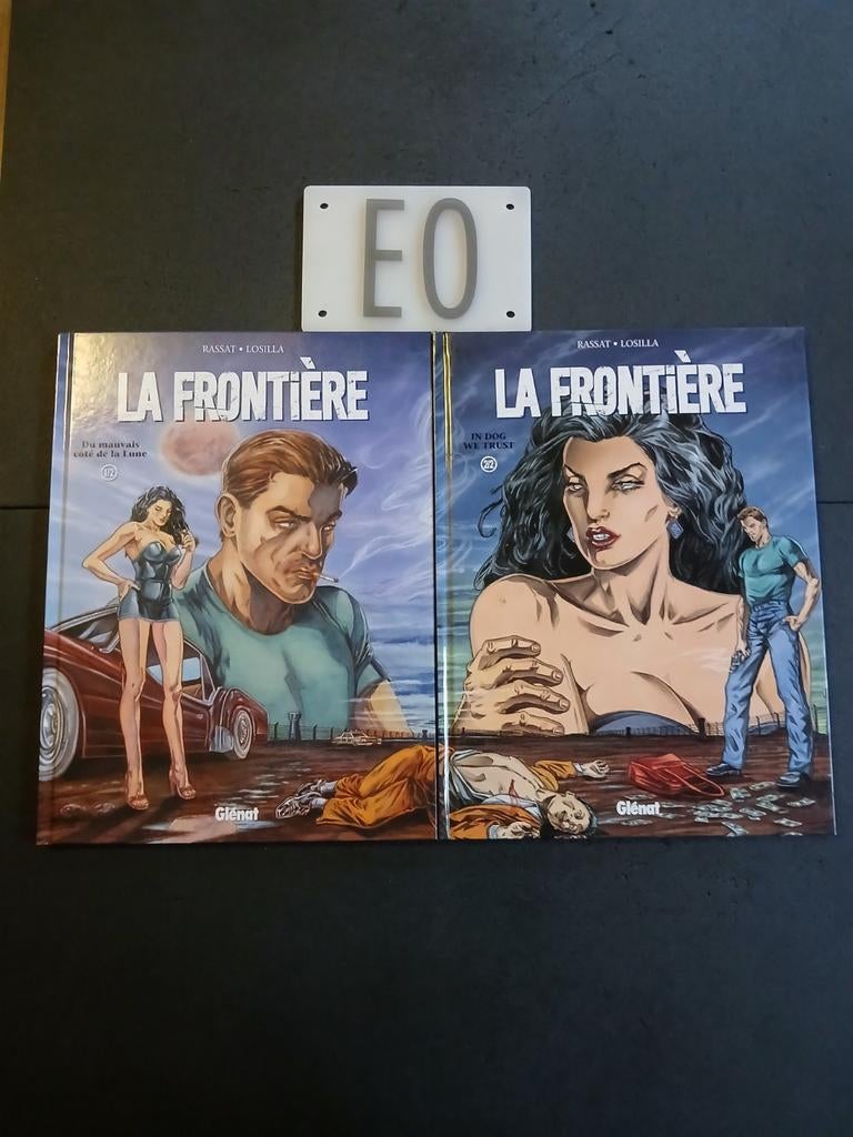 Lot de 2 bd la frontière 1 et 2,EO (série complète), Enlèvement ou Envoi