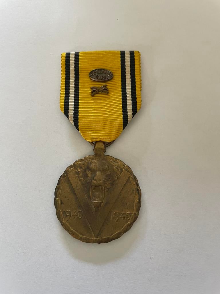 Medaille 1940-1945 Pilsen Tsjecho-Slowakije, Verzamelen, Ophalen of Verzenden