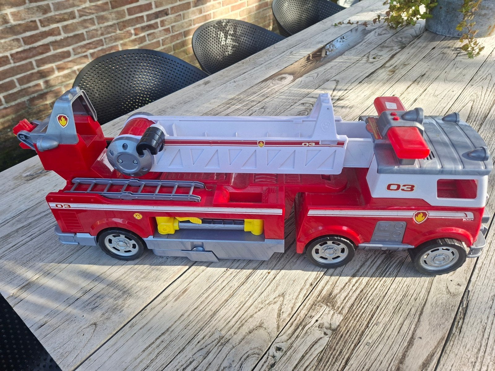 camion pompiers pat patrouille, Ophalen