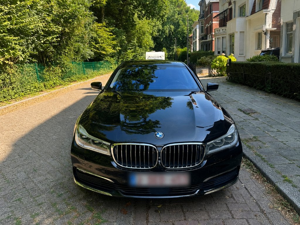 BMW 740Ld xDrive G12 - Long - 320 PK - Pano - BTW-wagen, Auto's, Automaat, 4 deurs, Leder, Bedrijf