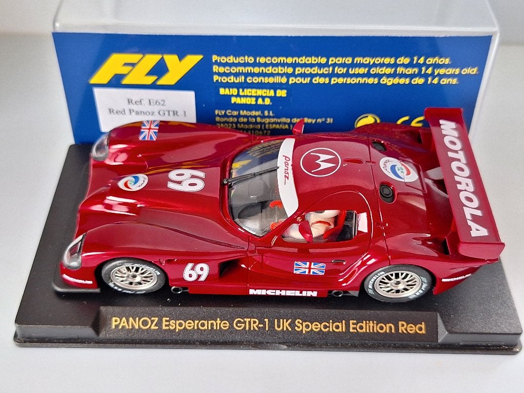 Fly Panoz Uk Red Edition Limitée Ref Nr E62, Neuf, Autres marques, Électrique, Enlèvement ou Envoi