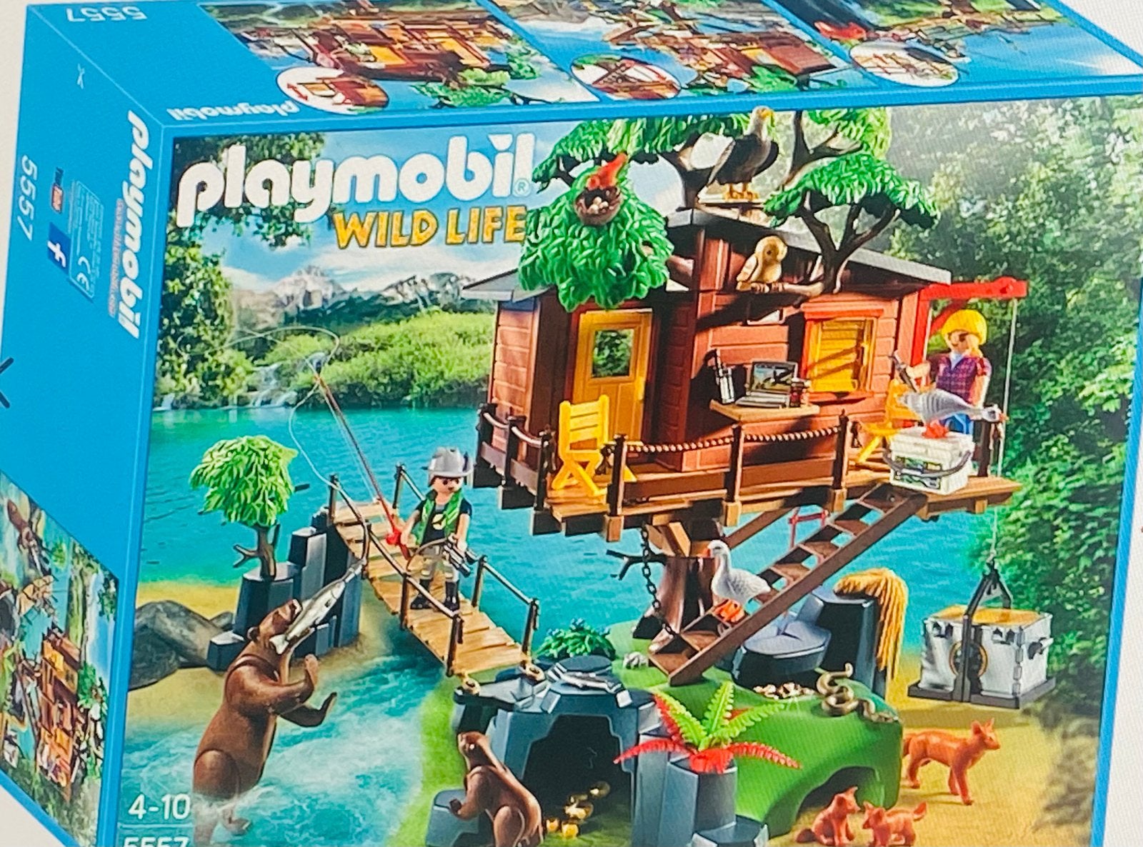 Cabane de Playmobil dans les bois, Kinderen en Baby's, Speelgoed | Playmobil, Ophalen, Wild life, Complete set, Zo goed als nieuw
