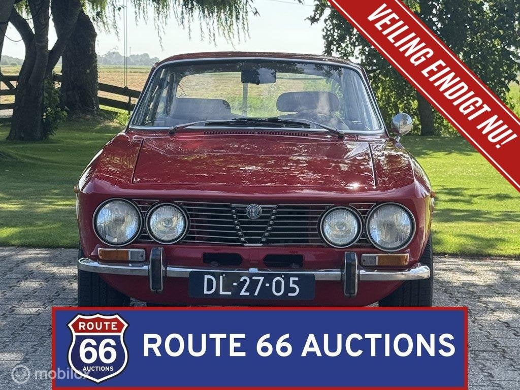 Alfa Romeo 2000 GTV | 1971 | Route 66 Auctions, Autos, Oldtimers & Ancêtres, Achat, Entreprise, Boîte manuelle, Autre carrosserie