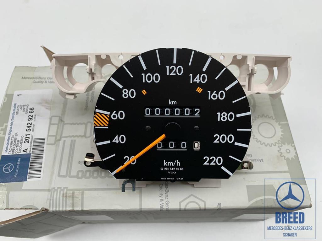NOS Kilometerteller voor Mercedes-Benz W201 190E 2.0, Neuf, -, -, Enlèvement ou Envoi