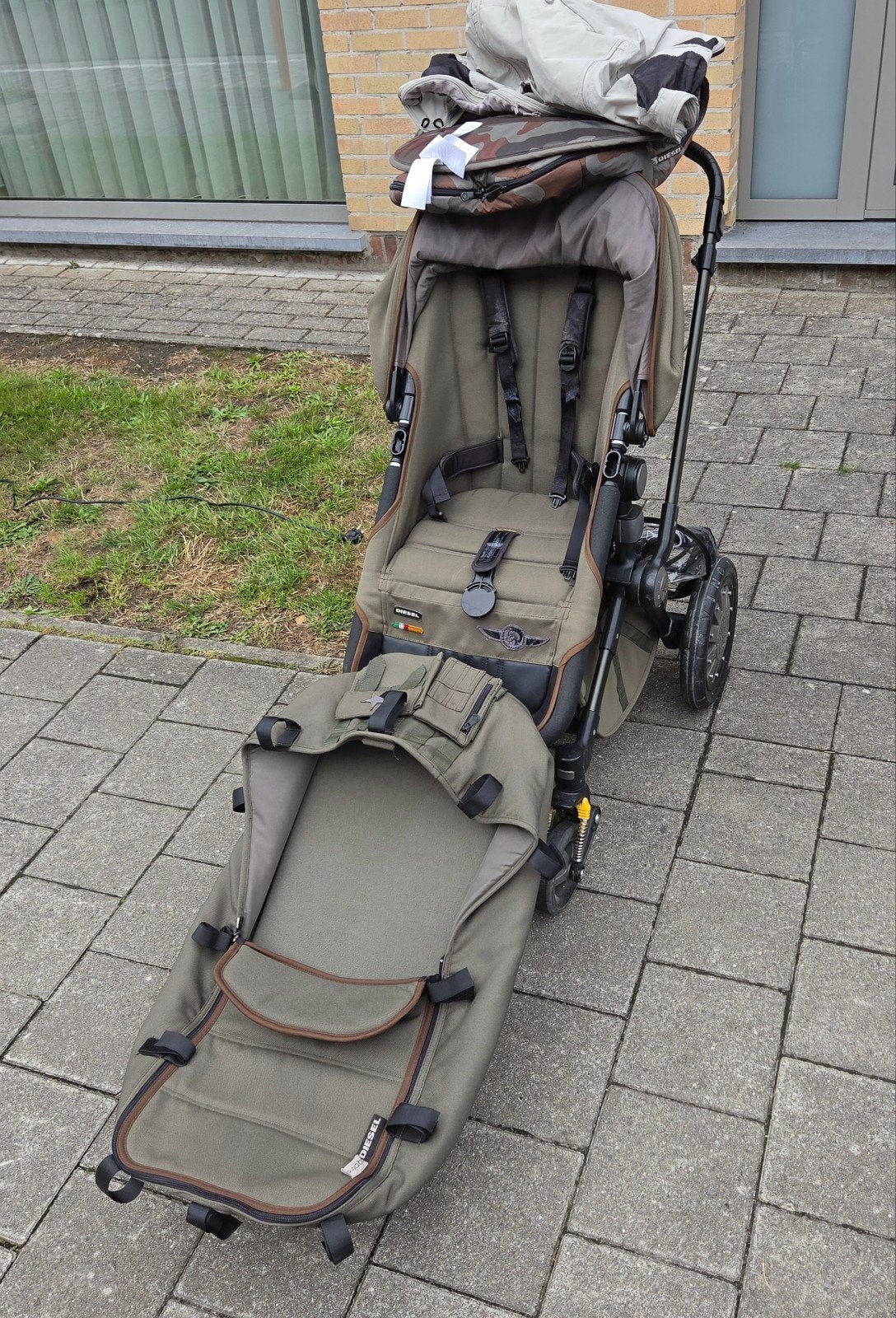 bugaboo cameleon 3 diesel edition full set, Kinderen en Baby's, Ophalen of Verzenden, Gebruikt, Overige merken, Regenhoes