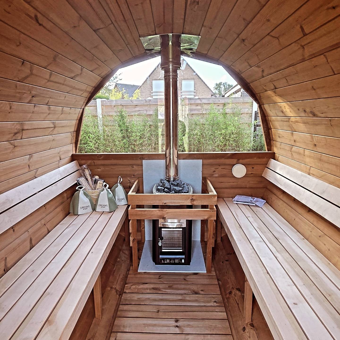 Livraison et installation gratuites du sauna 3M Barrel - 10 , Enlèvement ou Envoi