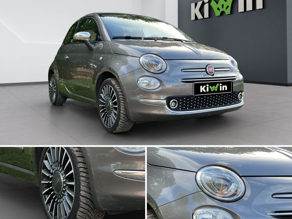 Fiat 500C 1.2i Mirror (EU6d) Clim - Cruise control, Auto's, Voorwielaandrijving, Adaptive Cruise Control, Cabriolet, Leder en Stof