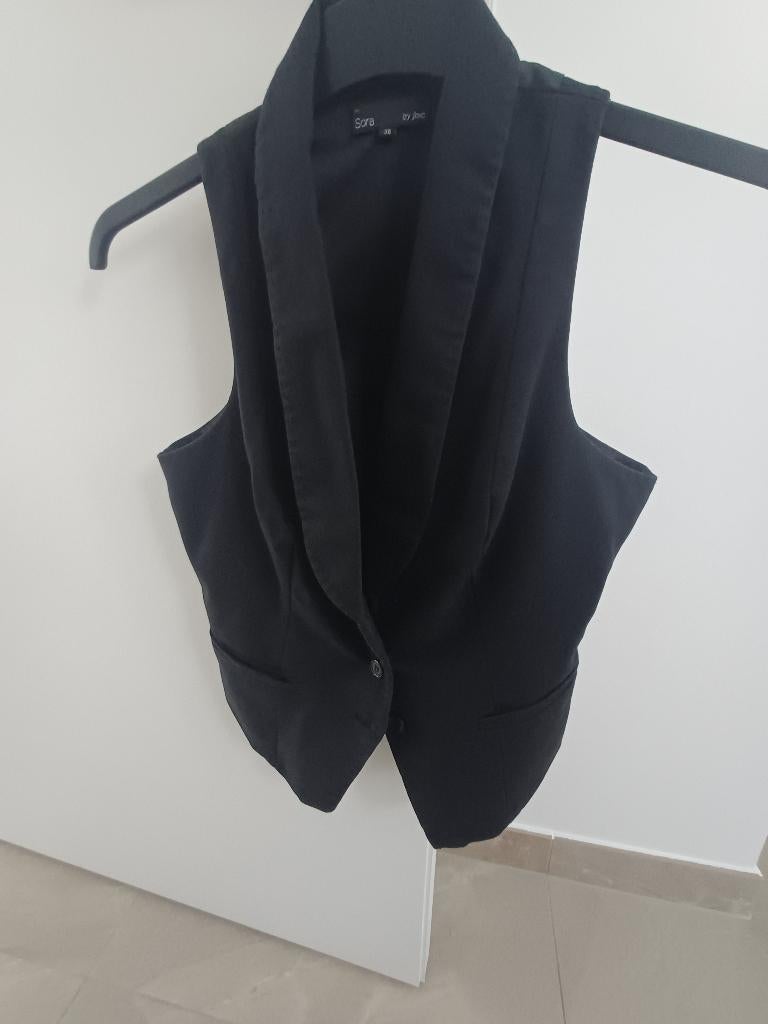 JBC - mooi sexy giletvestje (mt 38), Maat 38/40 (M), Zwart, Nieuw, Ophalen of Verzenden