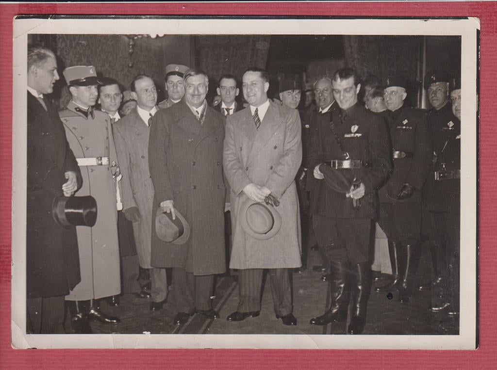 2 persfoto's pre-WO2 Verdinaso en Duitse  Collaboratie, Verzamelen, Gebruikt, Foto, Ophalen of Verzenden, 1940 tot 1960