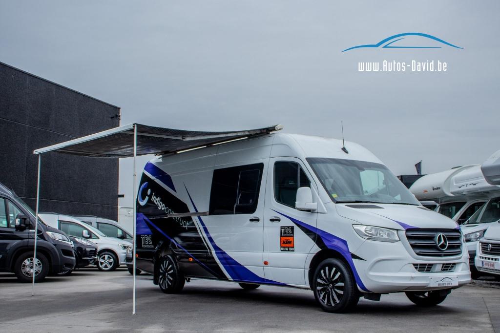 Mercedes-Benz Sprinter Motorsport 2.1 Automatic 2 Lits, Autos, Cuir, Achat, 207 g/km, Euro 6