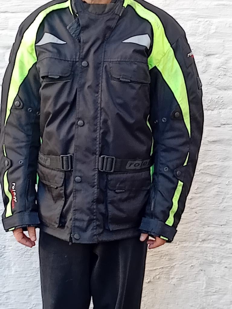 Roleff motorjas, Motoren, Kleding | Motorkleding, Ophalen of Verzenden, Tweedehands, Jas | textiel