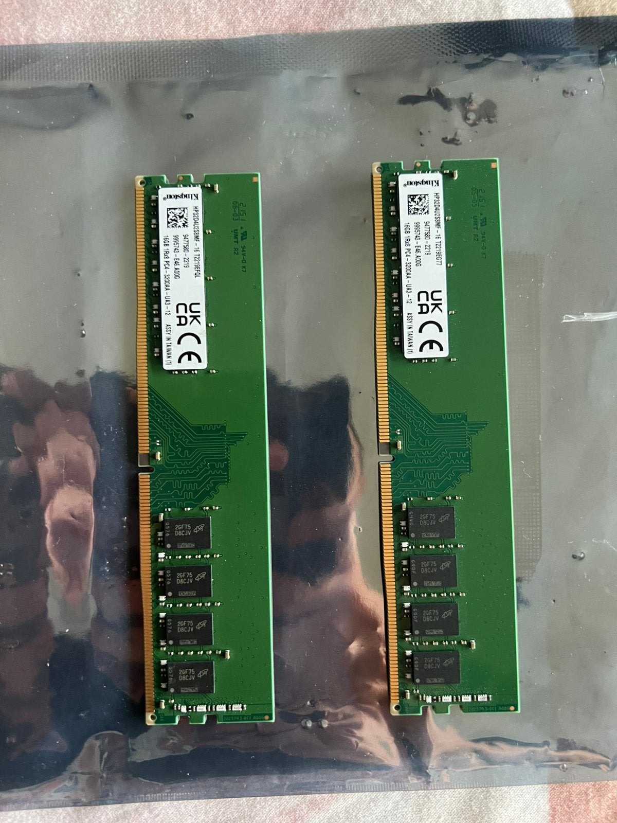 32GB DDR4 3200MHz RAM Kit (216GB) Kingston Gaming, Computers en Software, RAM geheugen, Ophalen, Zo goed als nieuw, DDR4