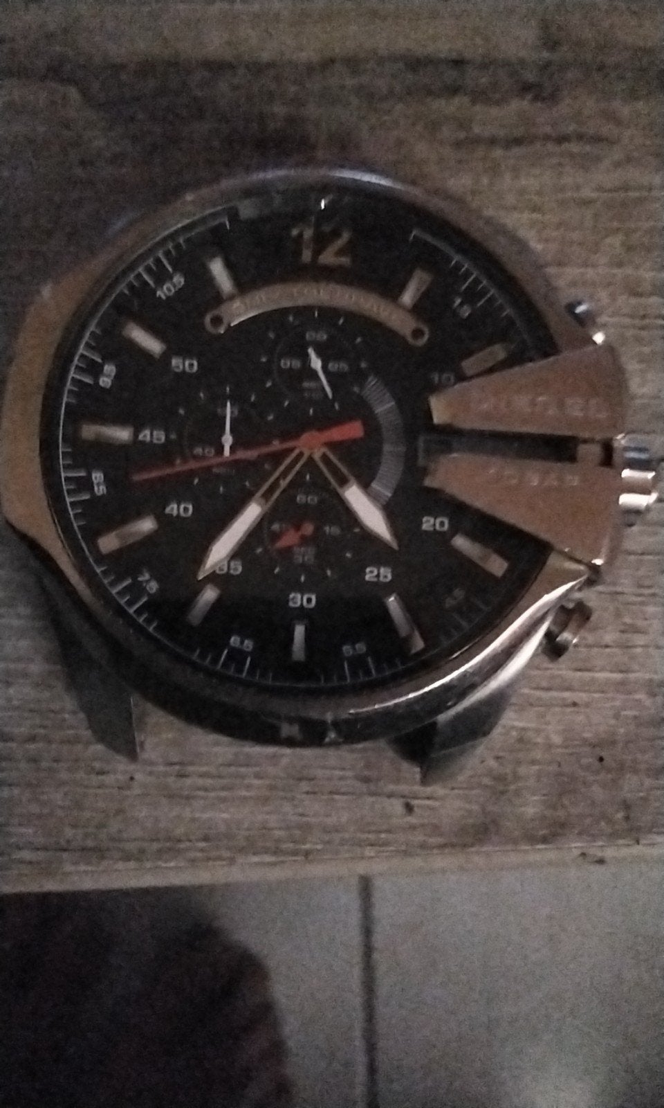 montre-bracelet diesel DZ-4308 sans bracelet, Bijoux, Sacs & Beauté, Montre-bracelet, Autres marques, Enlèvement ou Envoi, Acier