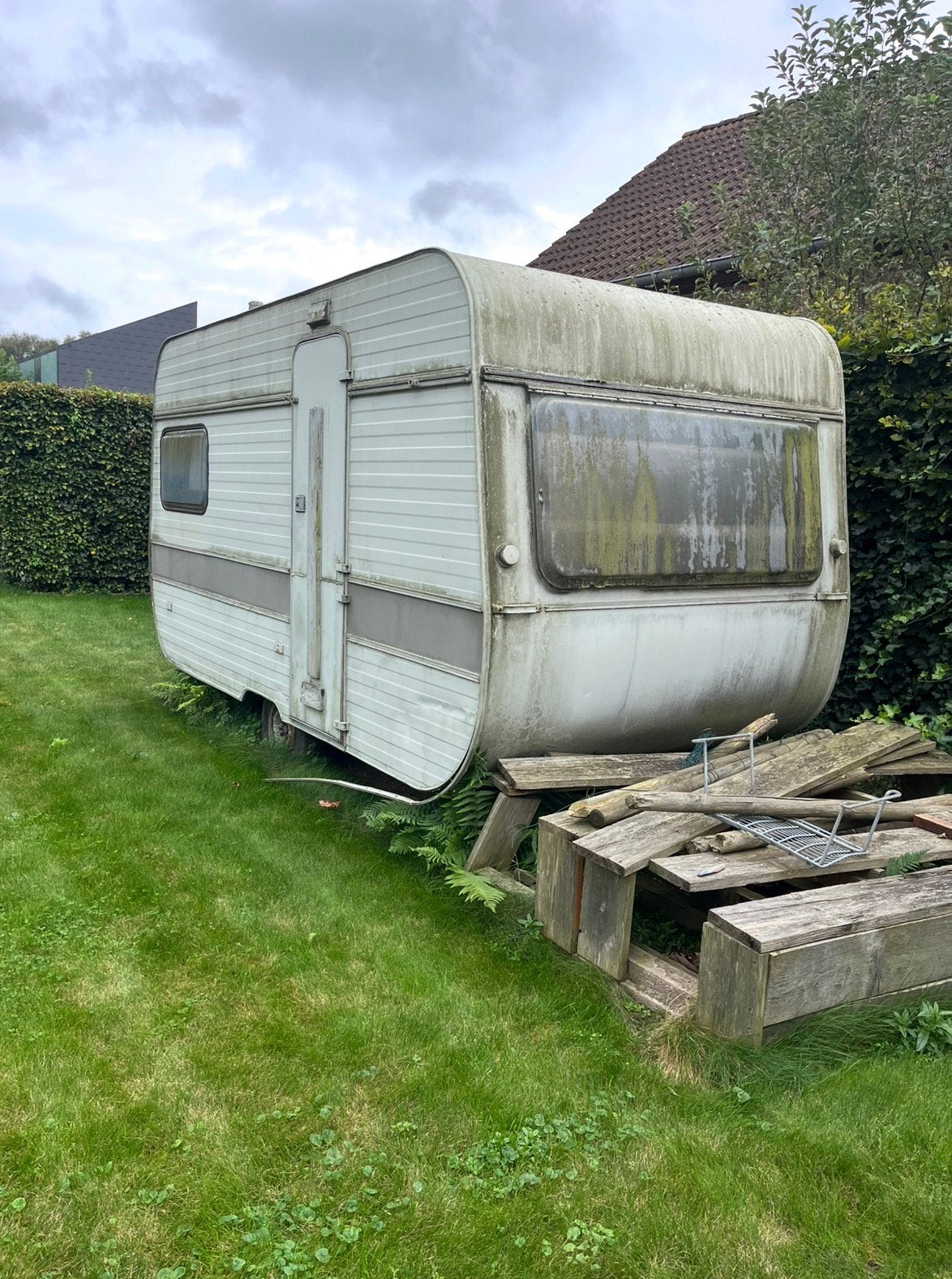 Caravan te geef