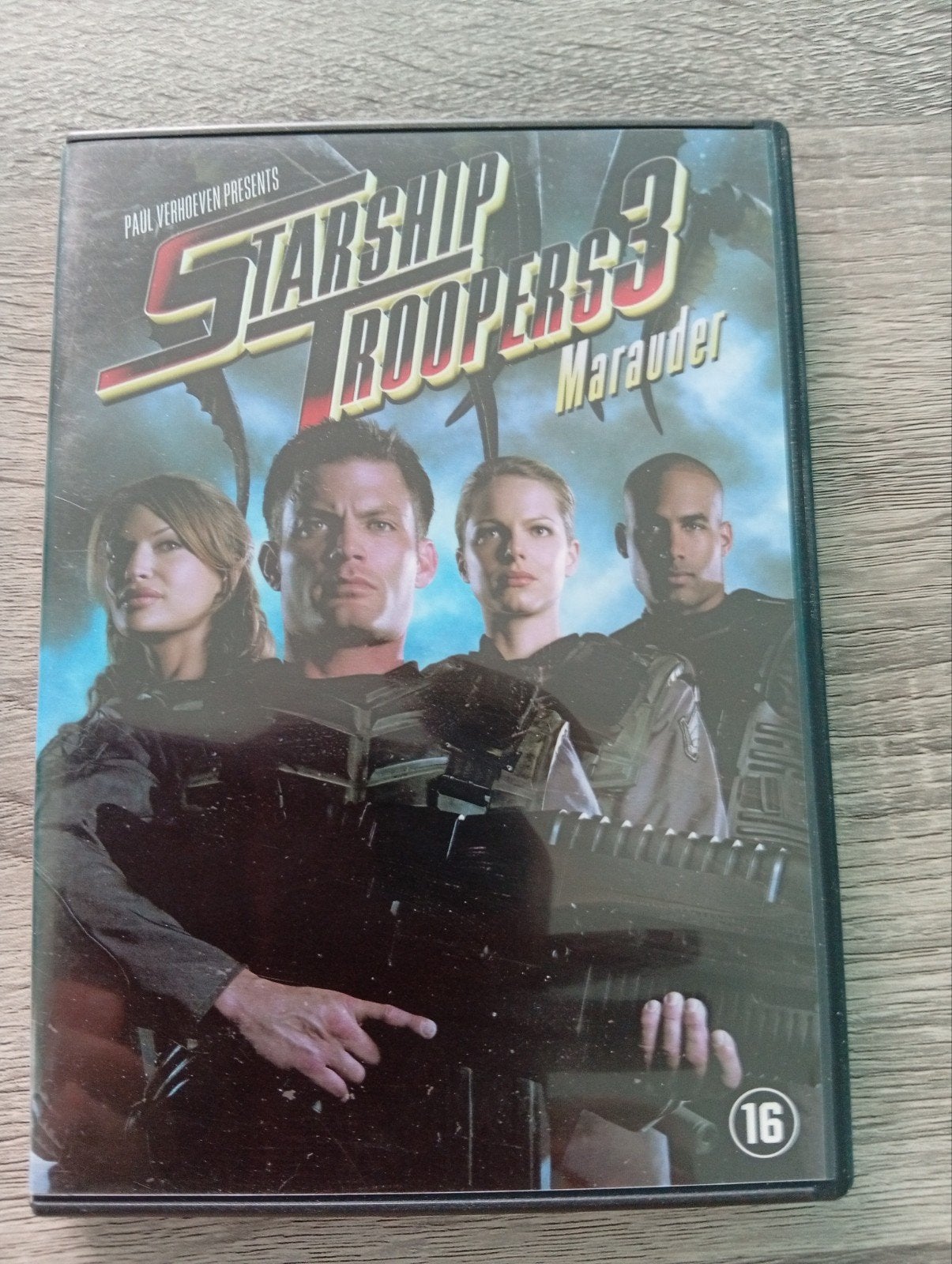 DVD de science-fiction Starship Troopers 3 Marauder, Enlèvement ou Envoi, Matériel bonus, Néerlandais, Science-Fiction