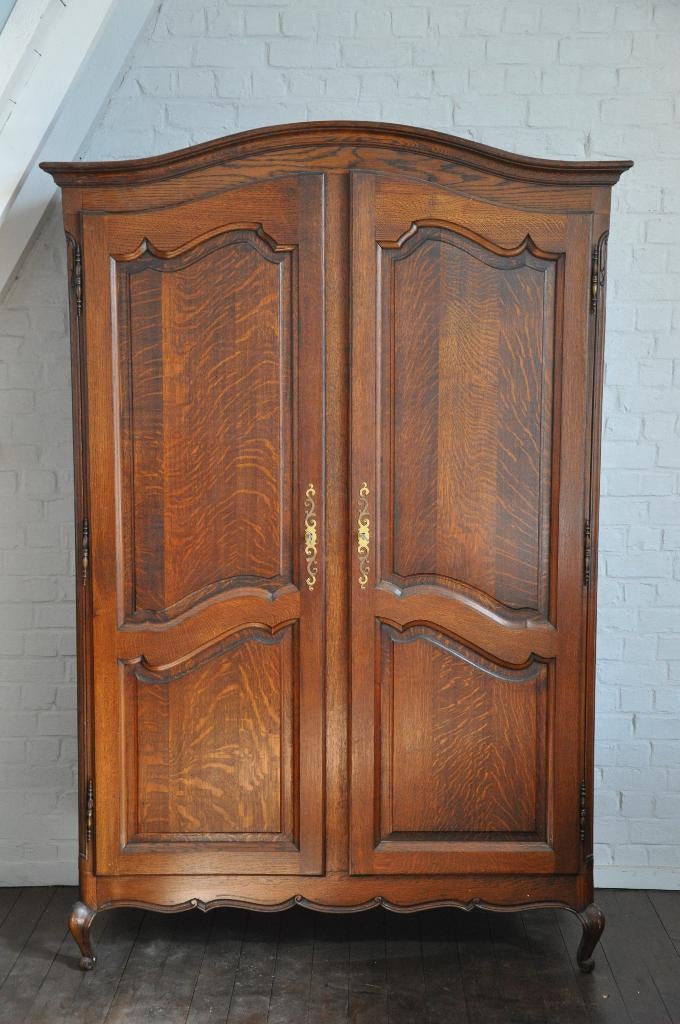 kast, Antiek, Comme neuf, 100 à 150 cm, Enlèvement