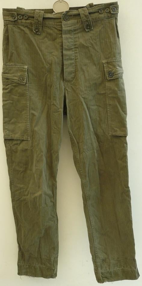 Broek, Gevechts, Uniform VT, M67, KL, maat: 78/80, 1974.(3), Ophalen of Verzenden, Landmacht, Kleding of Schoenen