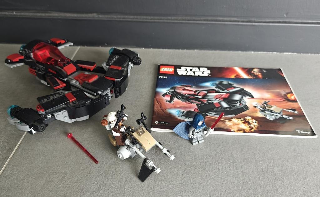 Lego 75145 Star Wars Eclipse Fighter, Ophalen, Zo goed als nieuw, Complete set, Lego