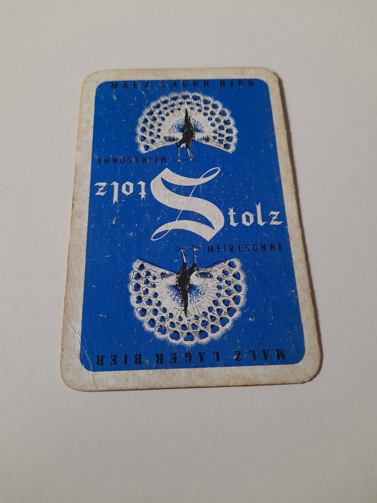 Speelkaart stolz, Ophalen of Verzenden