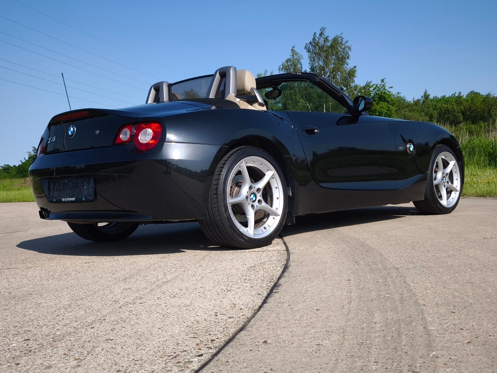 bmw z4 roadster 3.0i Sportknop leder 2 delige velgen, Auto's, BMW, Automaat, Achterwielaandrijving, Beige, Cabriolet