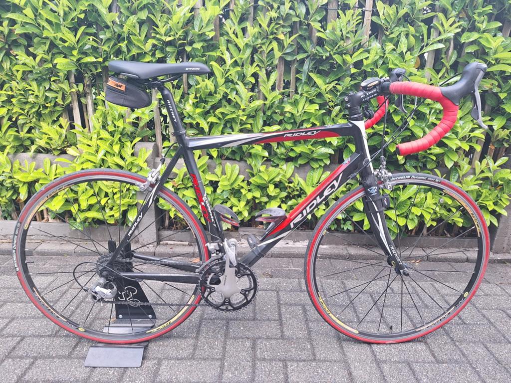 Ridley koersfiets, Ophalen