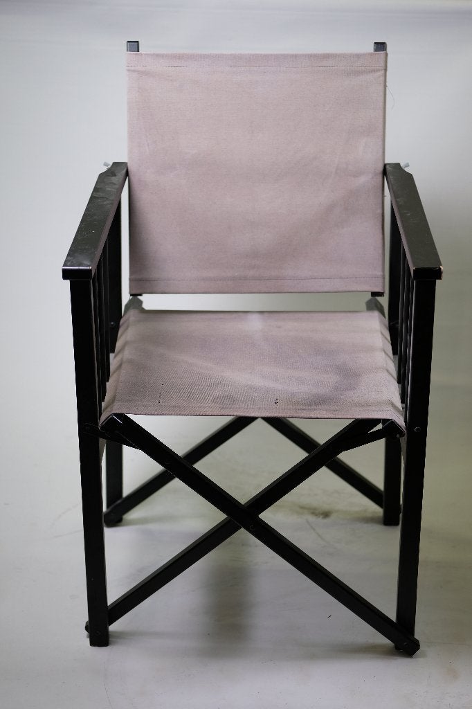 Chaise de réalisateur / cinema pliante, Enlèvement
