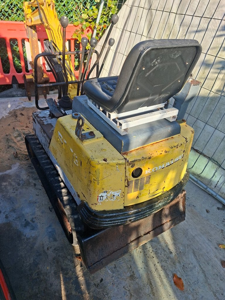 Komatsu kraantje, Ophalen