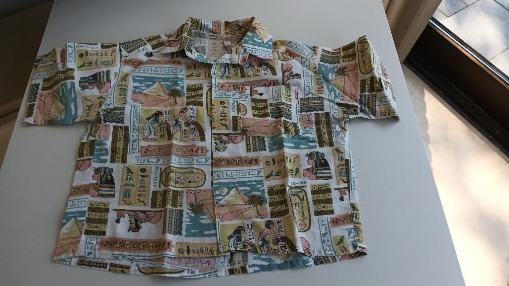 hemdje - overhemdje - Maat 104, Kinderen en Baby's, Kinderkleding | Maat 104, Gebruikt, Jongen, Overhemd of Blouse, Ophalen of Verzenden