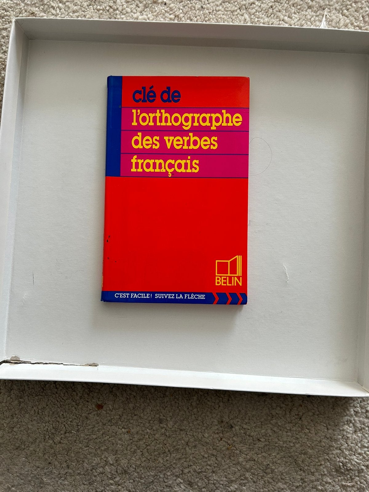 L’orthographe des verbes Francais, Enlèvement, Comme neuf