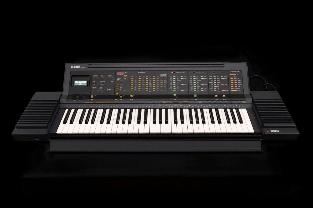 Rare synthétiseur Vintage Yamaha PSR-6300 Japon 1986, Muziek en Instrumenten, Synthesizers, Gebruikt, 61 toetsen, Yamaha, Met midi-aansluiting