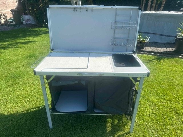 camping tafel, Caravans en Kamperen, Ophalen, Zo goed als nieuw, Campingtafel