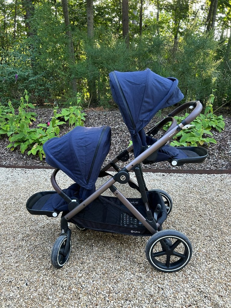 Cybex Gazelle S Duo buggy, Enfants & Bébés, Buggys, Comme neuf, Autres marques, Modèle duo, Dossier réglable, Ombrelle, Enlèvement