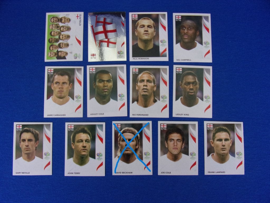 Panini WK Germany 2006 - Engeland, Enlèvement ou Envoi, Neuf, Sport