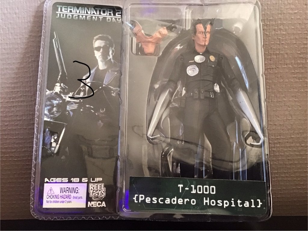 Terminator pescadero hospital, Ophalen