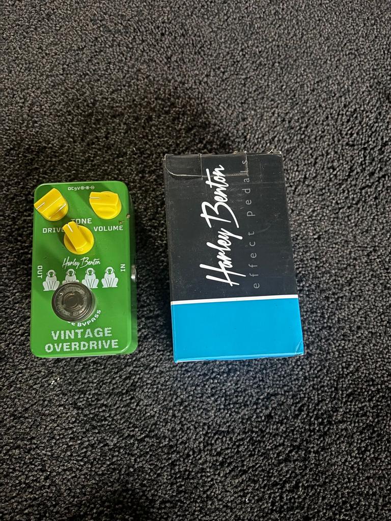 Harley benton vintage overdrive, Musique & Instruments, Effets, Enlèvement ou Envoi, Comme neuf