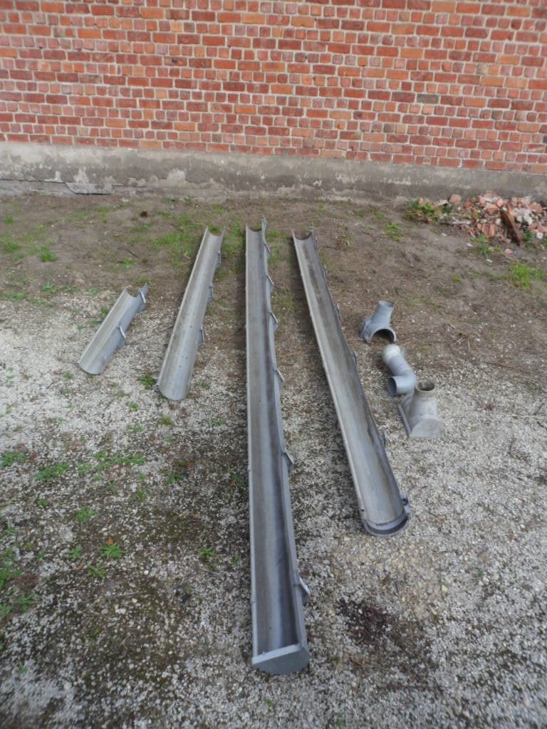 dakgoten, Doe-het-zelf en Bouw, Ophalen, Gebruikt, 6 meter of meer, PVC