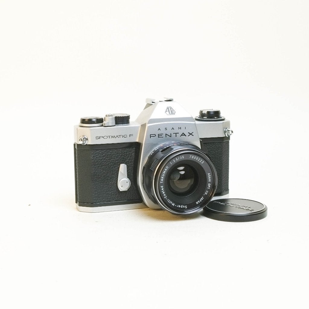 Pentax Spotmatic F /w 35mm f3.5, Ophalen of Verzenden, Zo goed als nieuw, Pentax