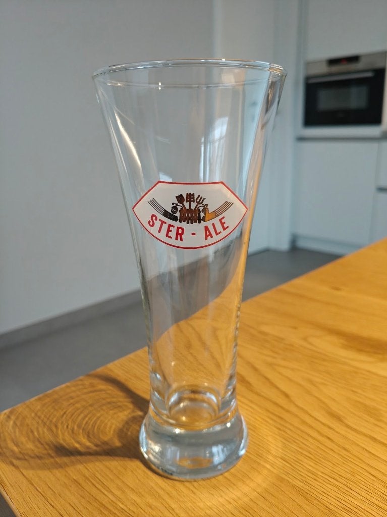 ster-ale, Verzamelen, Ophalen of Verzenden, Zo goed als nieuw, Glas of Glazen, Overige merken