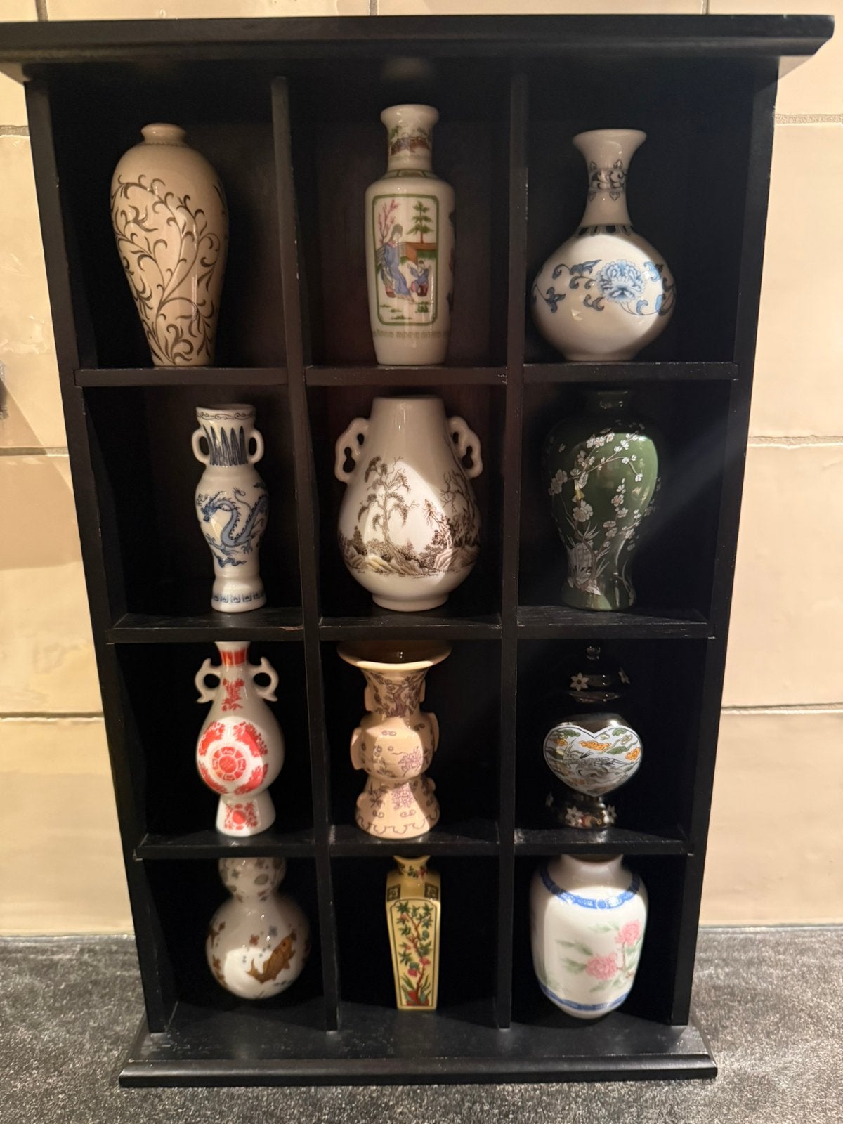 Miniatuurvaasjes Franklin Mint , Japans , perfecte staat, Antiek en Kunst, Antiek | Porselein, Ophalen